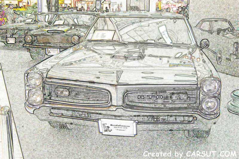 muscle car artwork