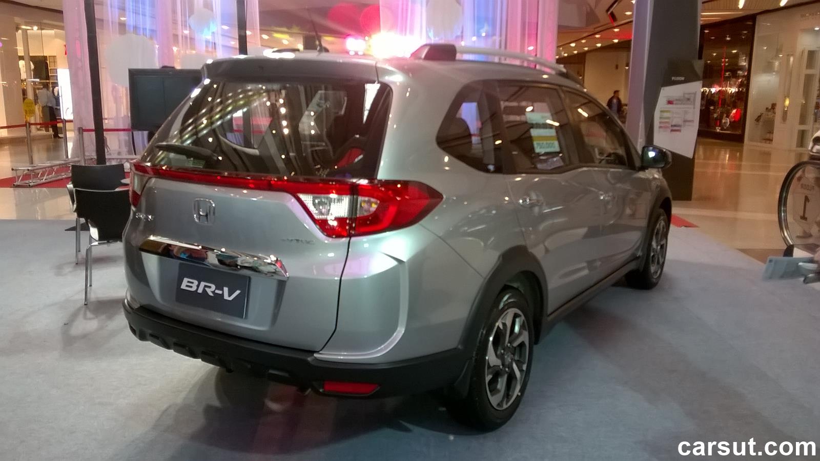 Honda BRV rear silver